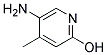 2-HYDROXY-5-AMINO-4-PICOLINE Struktur