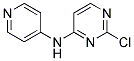 2-chloro-N-pyridin-4-ylpyrimidin-4-amine Struktur