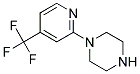 1-[4-(trifluoromethyl)pyridin-2-yl]piperazine Struktur