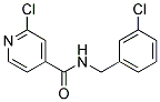 2-Chloro-N-(3-chloro-benzyl)-isonicotinamide Struktur