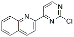 2-(2-Chloro-pyrimidin-4-yl)-quinoline Struktur