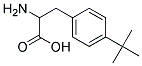 2-amino-3-(4-tert-butylphenyl)propanoic acid Struktur