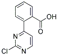 2-(2-Chloro-pyrimidin-4-yl)-benzoic acid Struktur