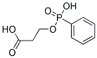 2-CARBOXYETHYL PHENYLPHOSPHONIC ACID Struktur