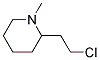 2-CHLOROETHYL-N-METHYLPIPERIDINE Struktur