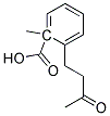 2-Carboxy-2-Methyl-Benzyl-Acetone Struktur