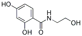 2,4-Dihydroxy Benzoic Aicd Ethanolamide Struktur