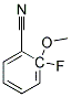 2-Fluoro-2-methoxybenzonitrile Struktur