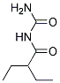 (2-ETHYLBUTYRYL)UREA Struktur