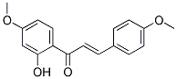 1-(2-HYDROXY-4-METHOXYPHENYL)-3-(P-METHOXYPHENYL)-2-PROPEN-1-ONE Struktur