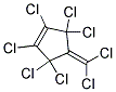 1,2,3,3,5,5-HEXACHLORO-4-(DICHLOROMETHYLENE)CYCLOPENTENE Struktur