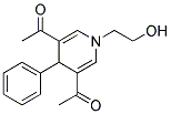 2-(3,5-DIACETYL-4-PHENYL-1,4-DIHYDRO-1-PYRIDYL)ETHANOL Struktur