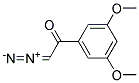 2-DIAZO-3',5'-DIMETHOXYACETOPHENONE Struktur