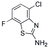 2-Amino-4-chloro-7-fluorobenzothiazole Struktur