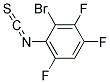 2-Bromo-3,4,6-trifluorophenylisothiocyanate Struktur