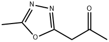 2-Acetonyl-5-methyl-1,3,4-oxadiazole Struktur