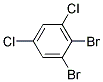 1,2-Dibromo-4,6-dichlorobenzene Struktur