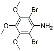 2,6-Dibromo-3,4,5-trimethoxyaniline Struktur