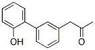 1-(2'-hydroxybiphenyl-3-yl)propan-2-one Struktur