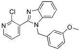 2-(2-Chloropyridin-3-yl)-1-(3-methoxybenzyl)-1H-benzo[d]imidazole Struktur