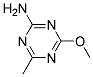 2-METHOXY-4-METHYL-6-AMINO-1,3,5-TRIMAZINE Struktur