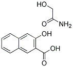 2-HYDROXYETHYLAMIDE-2-NAPHTHOL-3-CARBOXYLIC ACID Struktur