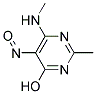 2-DIMETHYL-4-HYDROXY-5-NITROSO-6-AMINOPYRIMIDINE Struktur