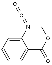 2-CARBOMETHOXYPHENYLISOCYANATE Struktur