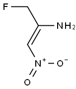 2-AMINO-3-FLUORO-1-NITROPROPENE Struktur