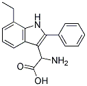 2-AMINO-2-(7-ETHYL-2-PHENYL-1H-INDOL-3-YL)ACETIC ACID Struktur