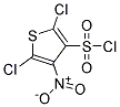 2,5-DICHLORO-4-NITROTHIOPHENE-3-SULFONYL CHLORIDE Struktur