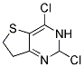 2,4-DICHLORO-3,7-DIHYDRO-2H-THIENO[3,2-D]PYRIMIDINE Struktur