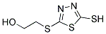 2-(5-MERCAPTO-1,3,4-THIADIAZOL-2-YLTHIO)-ETHANOL Struktur