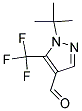 1-TERT-BUTYL-5-(TRIFLUOROMETHYL)-1H-PYRAZOLE-4-CARBALDEHYDE Struktur