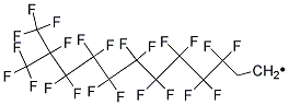 1H,1H,2H,2H-PERFLUORO-11-METHYLDODECYL Struktur