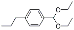 1,1-DIETHOXY-1-(4-PROPYLPHENYL)-METHANE Struktur