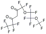 1,1,1,2,2,6,6,8,8,9, 9,11,11,11-TETRADECAFLUORO-7,10-DIOXAUNDECANE-3,5-DIONE Struktur