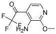 1-(3-AMINO-2-METHOXY-4-PYRIDINYL)-2,2,2-TRIFLUORO-ETHANONE Struktur