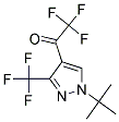 1-(1-TERT-BUTYL-3-(TRIFLUOROMETHYL)-1H-PYRAZOL-4-YL)-2,2,2-TRIFLUOROETHANONE Struktur