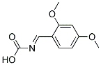 (2,4-DIMETHOXY-BENZYLIDENE)-CARBAMIC ACID Struktur