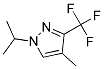 1-ISOPROPYL-4-METHYL-3-(TRIFLUOROMETHYL)-1H-PYRAZOLE, TECH Struktur