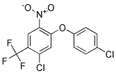 1-CHLORO-5-(4-CHLOROPHENOXY)-4-NITRO-2-(TRIFLUOROMETHYL)BENZENE, TECH Struktur