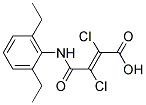 2,3-DICHLORO-4-(2,6-DIETHYLANILINO)-4-OXOBUT-2-ENOIC ACID, TECH Struktur