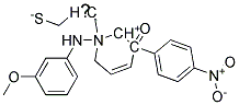 1-(3-METHOXYANILINO)-3-(4-NITROPHENYL)-3-OXO-2-PYRIDINIUM-1-YLPROP-1-ENE-1-THIOLATE, TECH Struktur