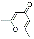 2,6-DIMETHYL-4H-PYRAN-4-ONE, TECH Struktur