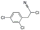 2-CHLORO-3-(2,4-DICHLOROPHENYL)PROPANENITRILE, TECH Struktur