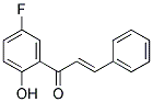 (2E)-1-(5-FLUORO-2-HYDROXYPHENYL)-3-PHENYLPROP-2-EN-1-ONE Struktur