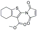 2-(2,5-DIOXO-2,5-DIHYDRO-PYRROL-1-YL)-4,5,6,7-TETRAHYDRO-BENZO[ B ]THIOPHENE-3-CARBOXYLIC ACID METHYL ESTER Struktur