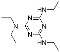 2,4-BIS(ETHYLAMINO)-6-DIETHYLAMINO-S-TRIAZINE Struktur