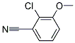 2-CHLORO-3-METHOXYBENZONITRIL Struktur